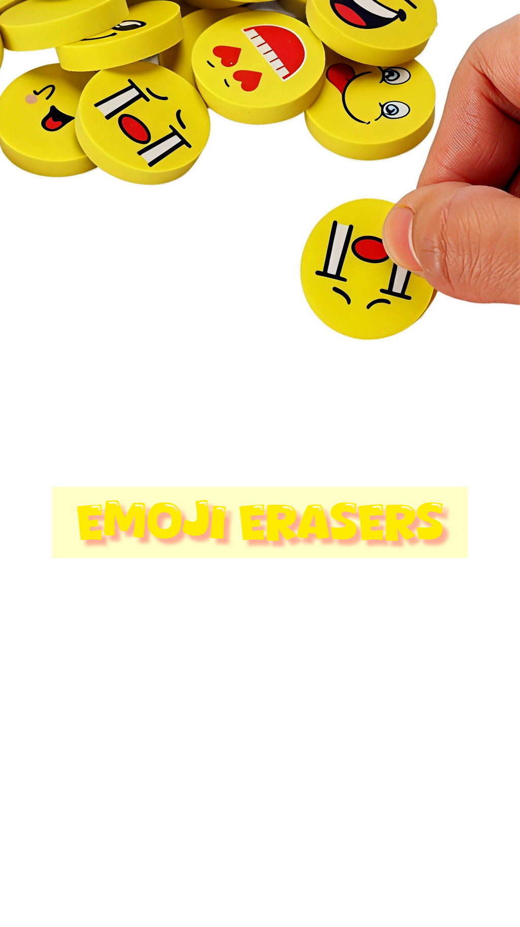EMOJI ERASERS