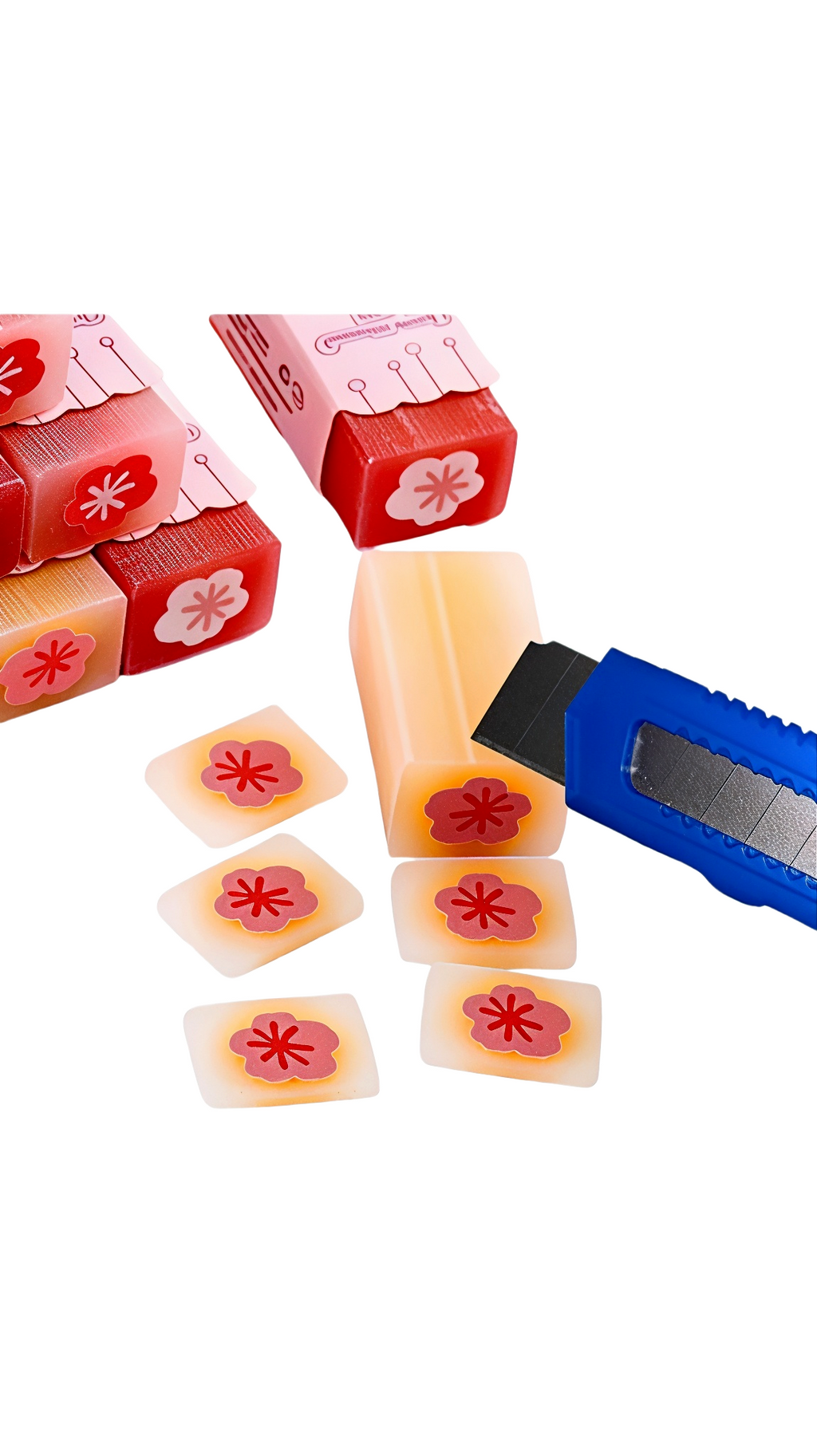 Cherry Blossom Erasers