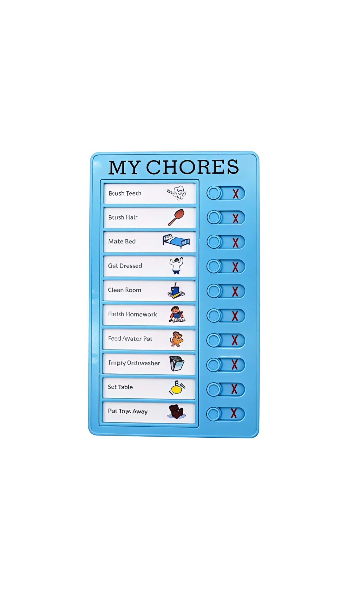 My Chore Check List Board