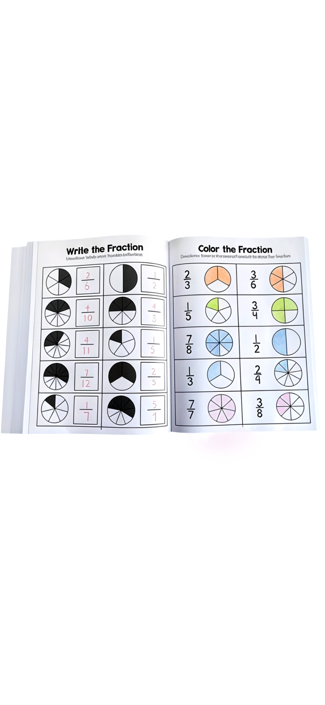 Fraction Workbook