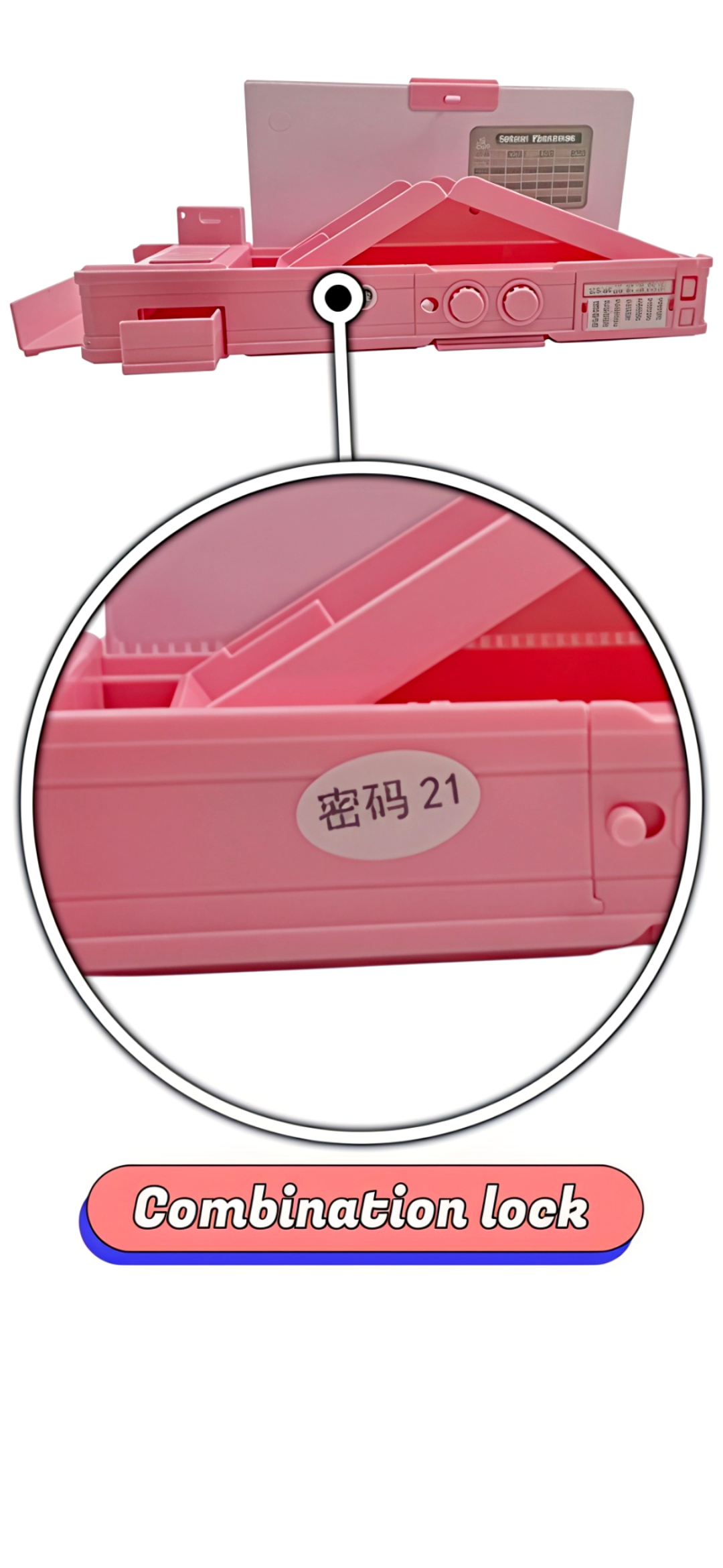 Double-Layer Pencil Case