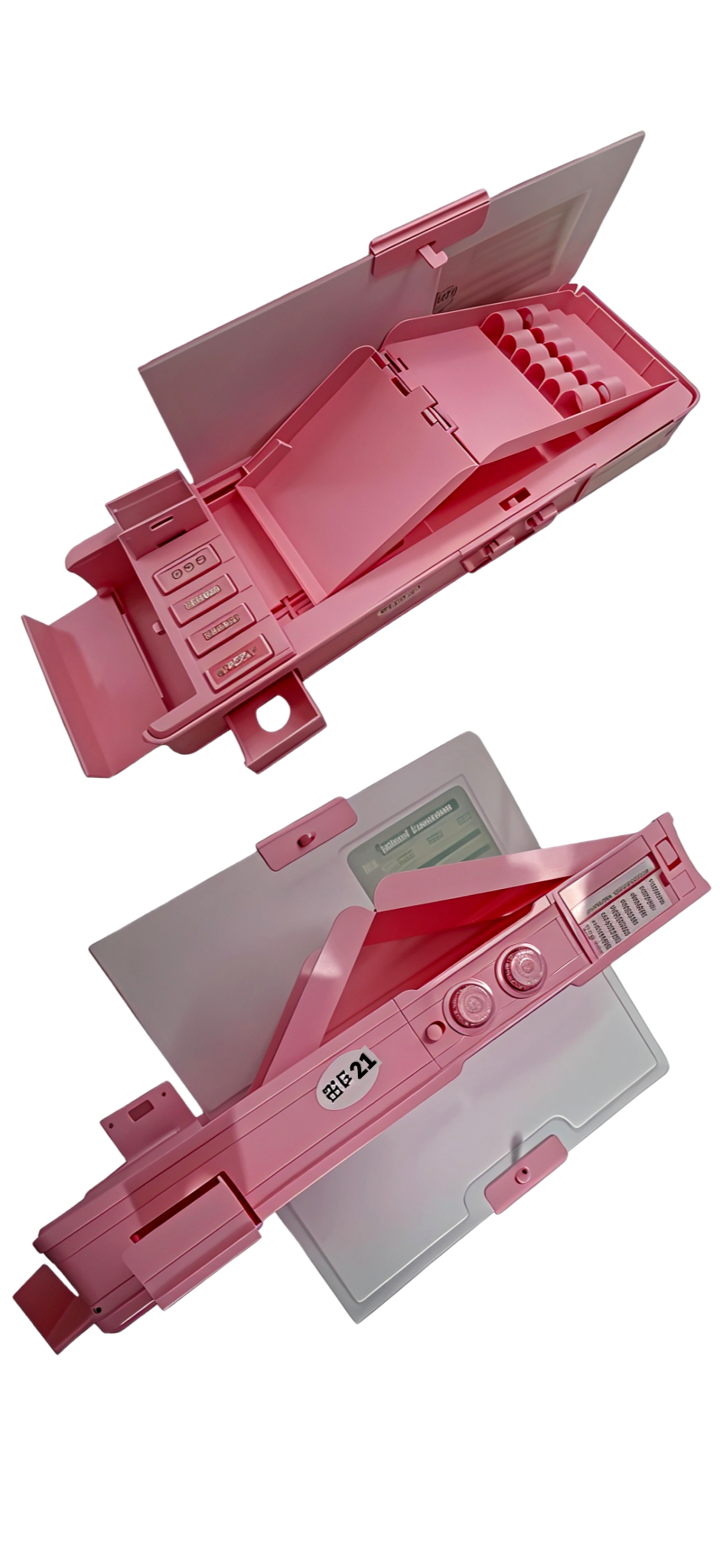 Double-Layer Pencil Case