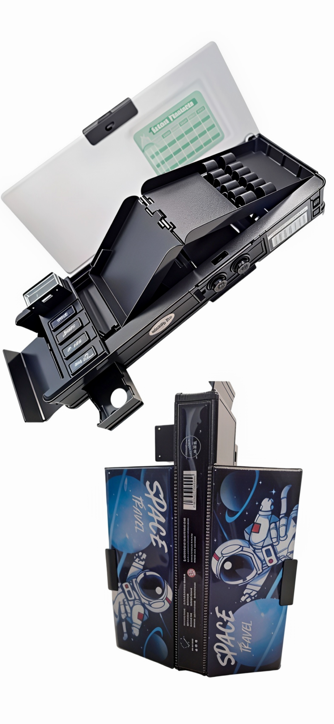 Double-Layer Pencil Case