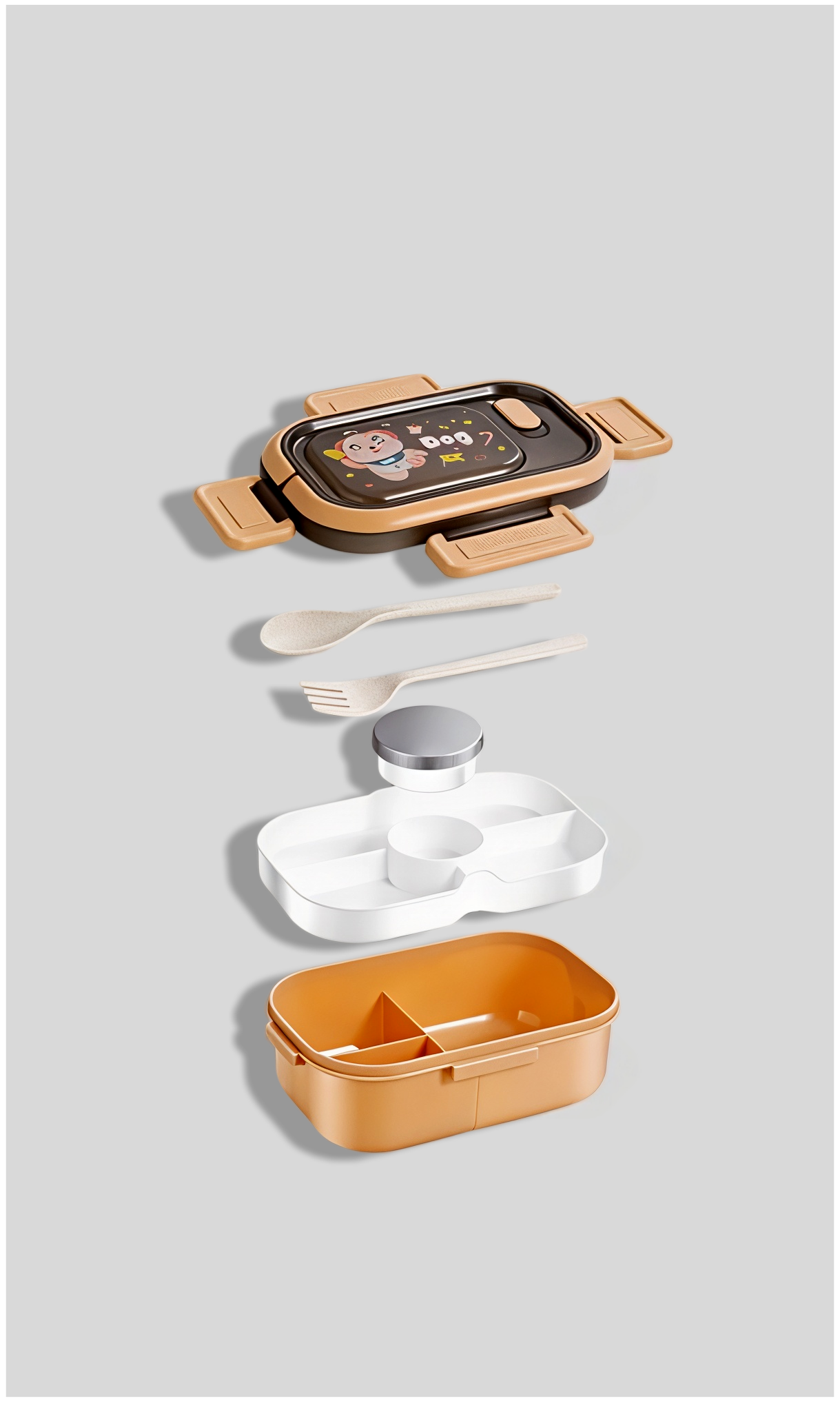 Kids Lunch Box And Water Bottle Set