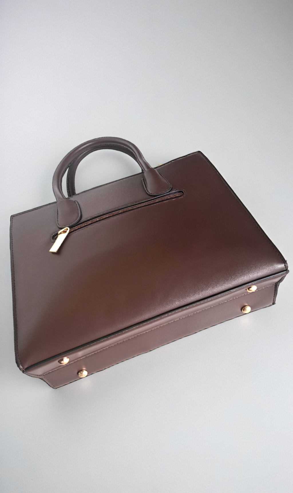 Vintage Crocodile PU Leather Bag (Brown)