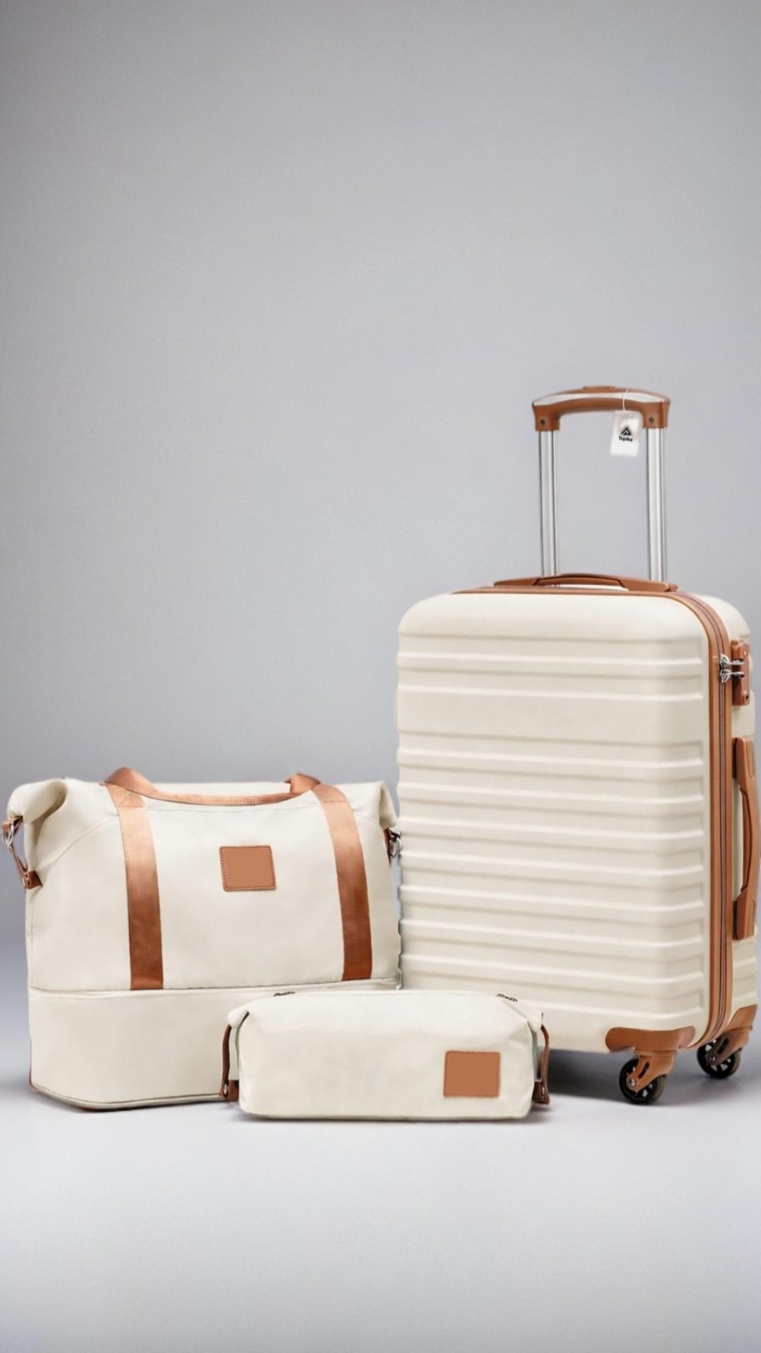 Topika Luggage Suitcase Set for Women,Carry On Suitcase with Wheels 3 Piece
