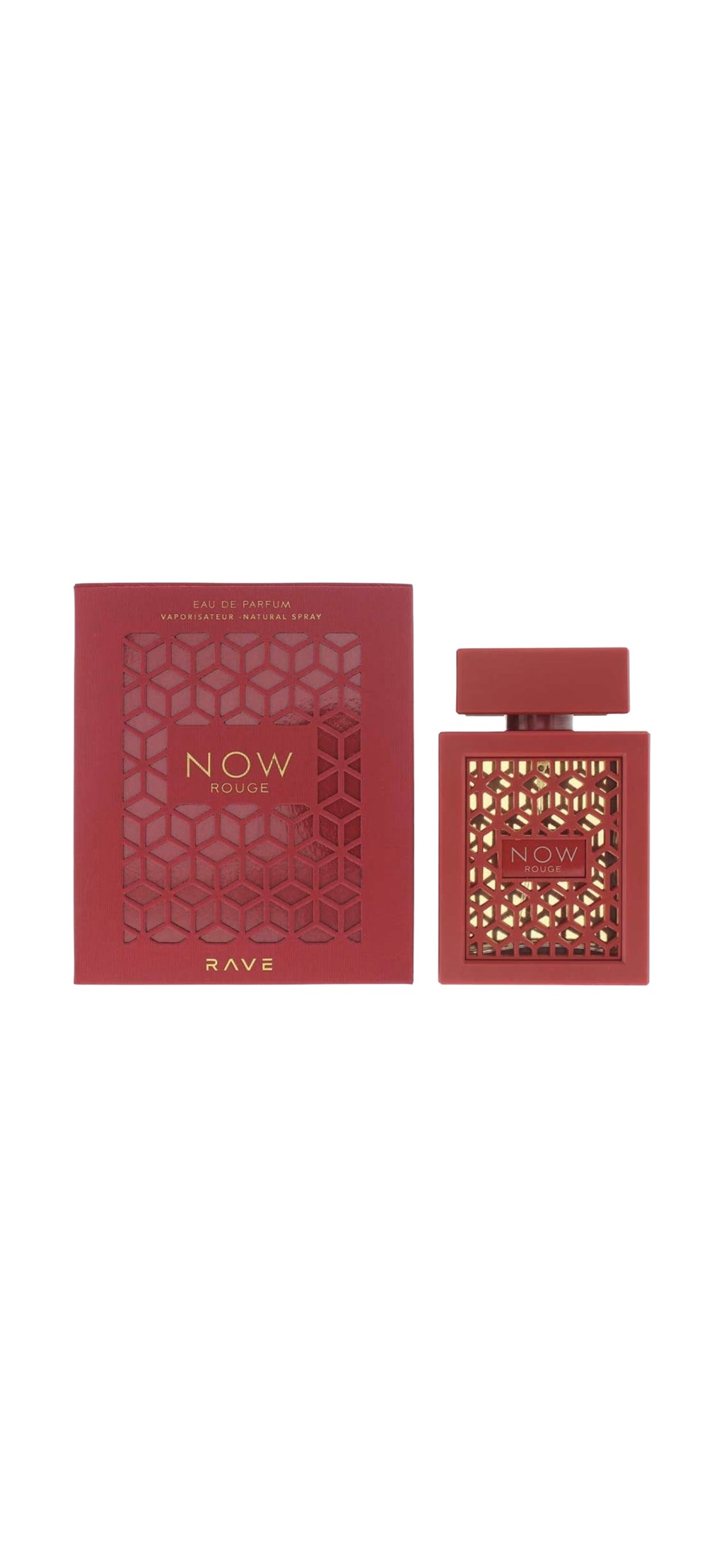 Rave Now Rouge Eau De Parfum by Lattafa 100ml