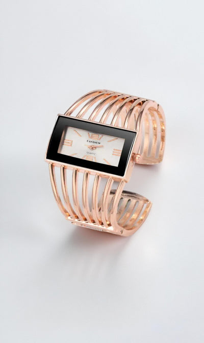 Women Skeleton Watch (Rose Gold)