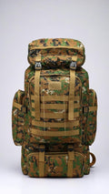 80L Large Capacity Tactical Travel Backpack - Jungle Camouflage