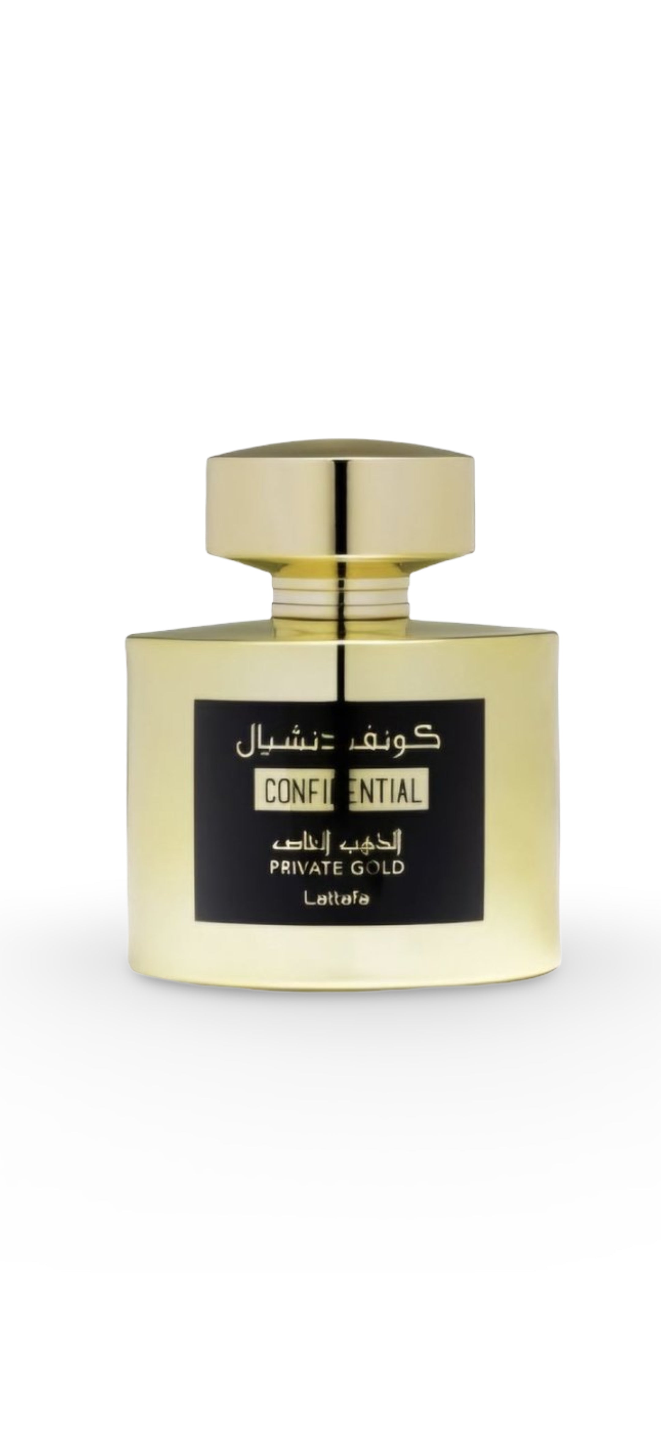 Confidential Private Gold Eau de Parfum by Lattafa 100ml
