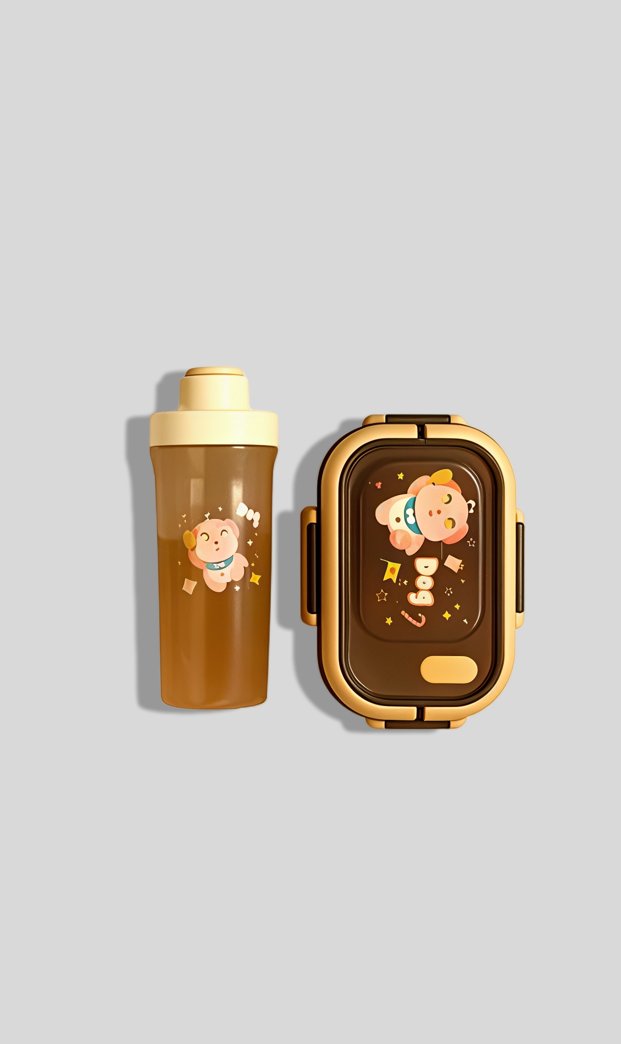 Kids Lunch Box And Water Bottle Set